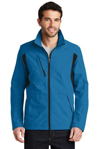 J336 Port Authority® Back-Block Soft Shell Jacket