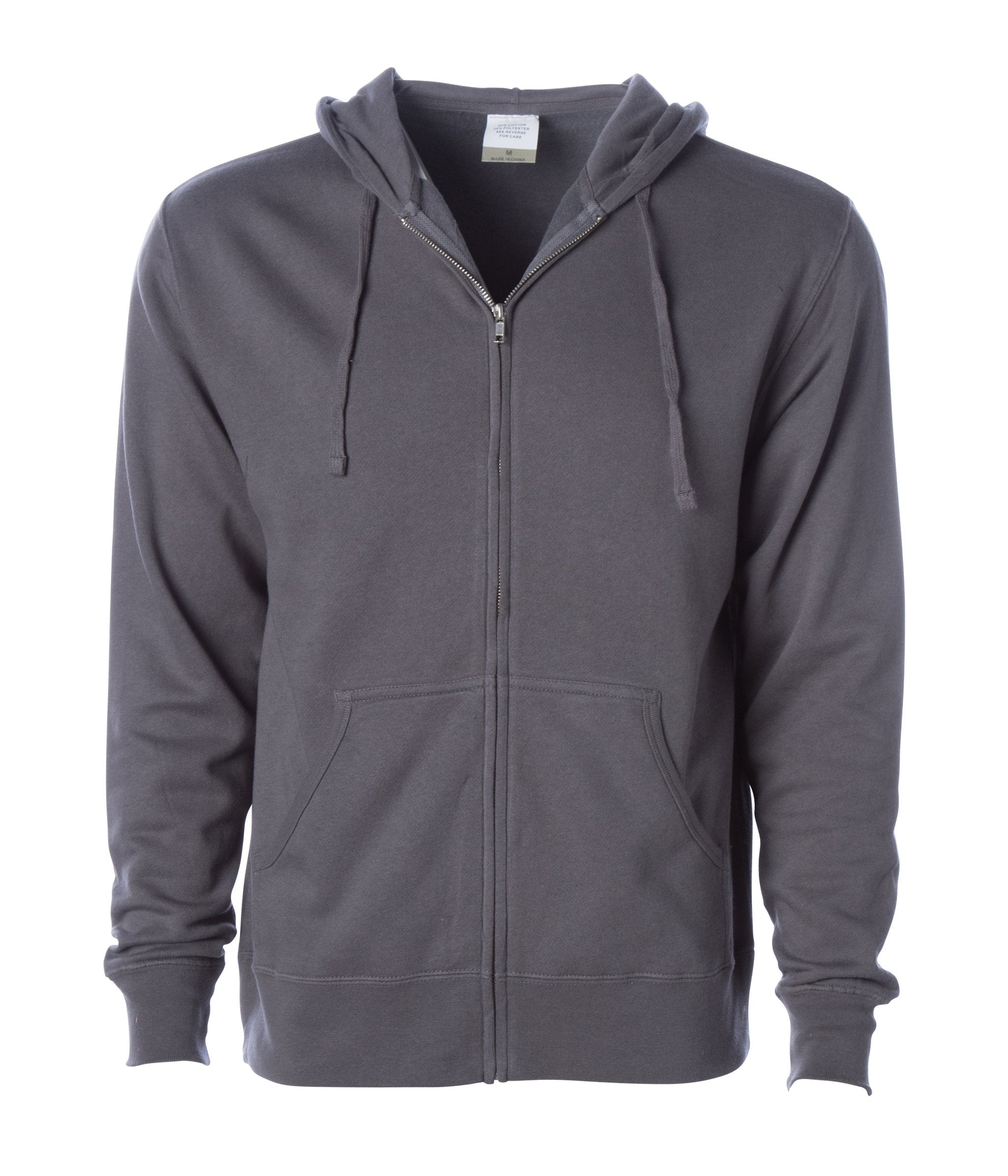Lightweight Zip Hooded Sweatshirt