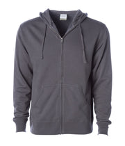 Lightweight Zip Hooded Sweatshirt – product view 2
