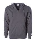 Lightweight Zip Hooded Sweatshirt