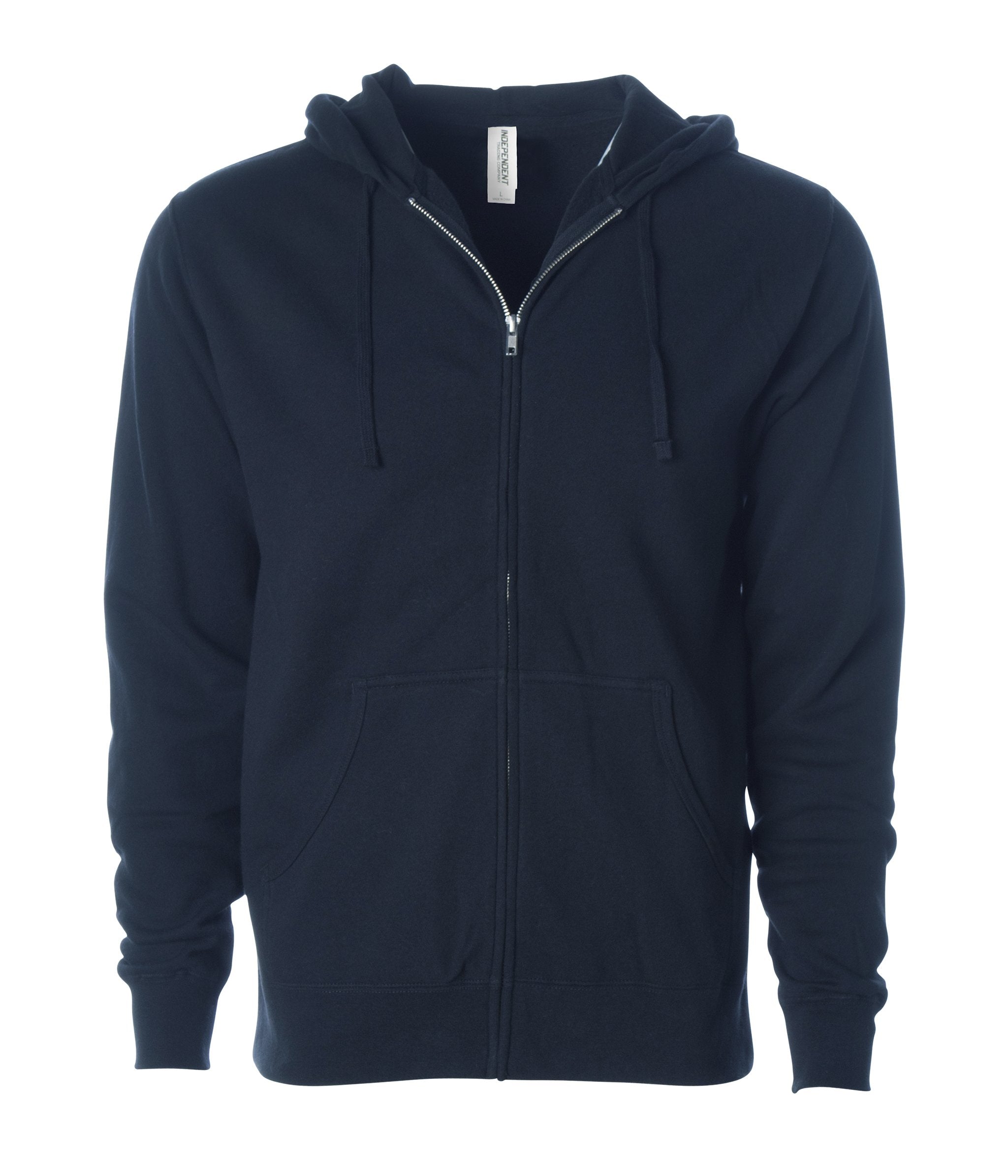 Lightweight Zip Hooded Sweatshirt