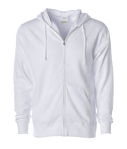 Lightweight Zip Hooded Sweatshirt – product view 5