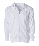 Lightweight Zip Hooded Sweatshirt