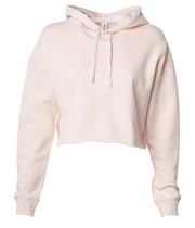 Women's Lightweight Crop Hooded Pullover – product view 6