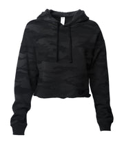 Women's Lightweight Crop Hooded Pullover – product view 8