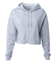 Women's Lightweight Crop Hooded Pullover – product view 3