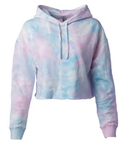 Women's Lightweight Crop Hooded Pullover – product view 1