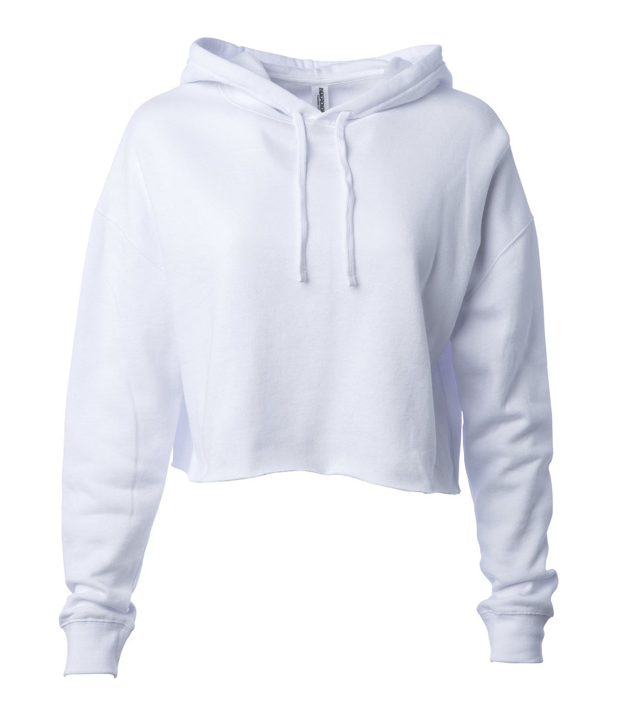 Women's Lightweight Crop Hooded Pullover – product view 4