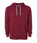 Unisex Lightweight Fitted Hooded Pullover Sweatshirt
