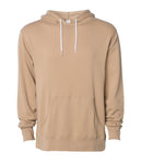 Unisex Lightweight Fitted Hooded Pullover Sweatshirt