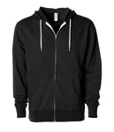 Unisex Lightweight Fitted Zip Hooded Sweatshirt