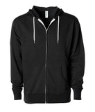 Unisex Lightweight Fitted Zip Hooded Sweatshirt