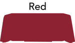 Custom Size Table Runner and Solid Color Throw Combo