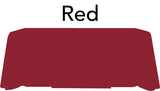 Custom Size Table Runner and Solid Color Throw Combo