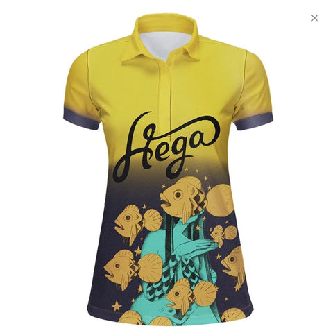 Full Sublimation Custom Women's Polo T-Shirt