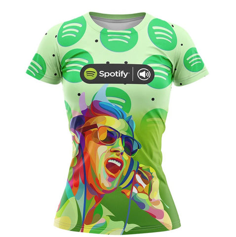 Fully Sublimated Custom Women's T-Shirt