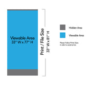 Deluxe Retractable Banner Stand – product view 7