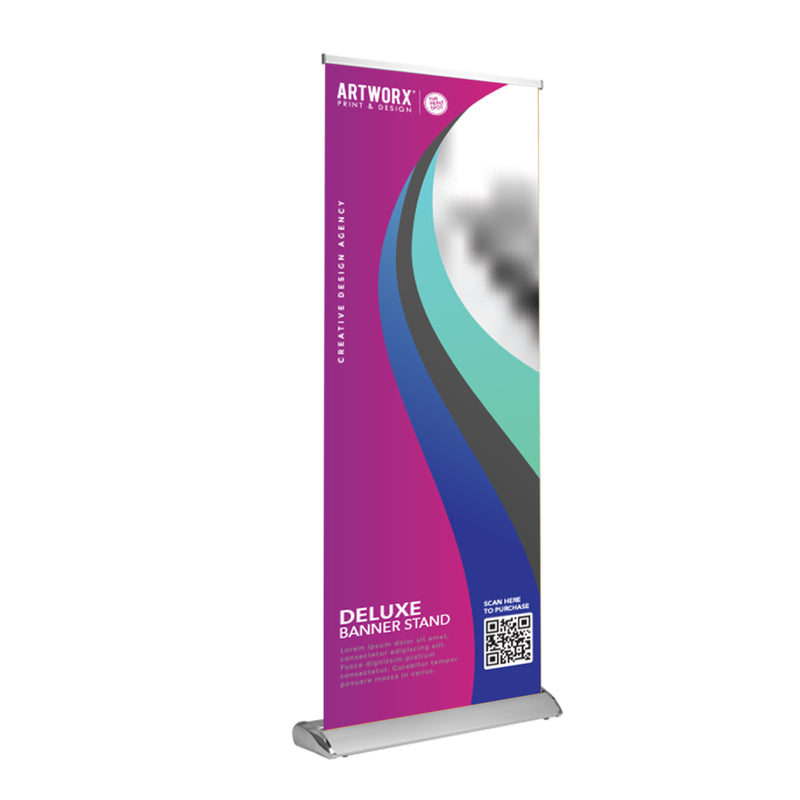 Deluxe Retractable Banner Stand – product view 1