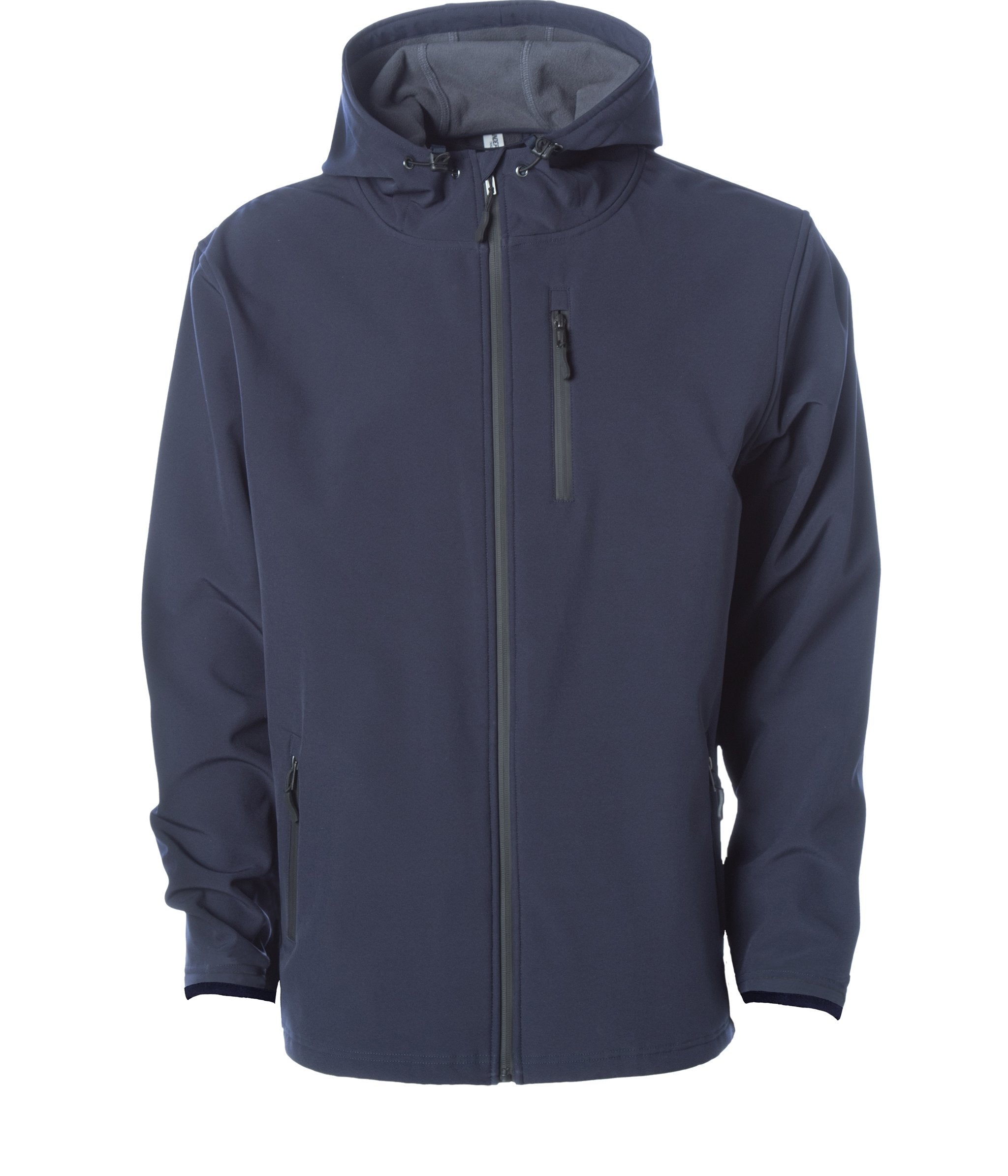 Poly-Tech Water Resistant Soft Shell Jacket in Classic Navy