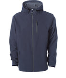 Poly-Tech Water Resistant Soft Shell Jacket in Classic Navy