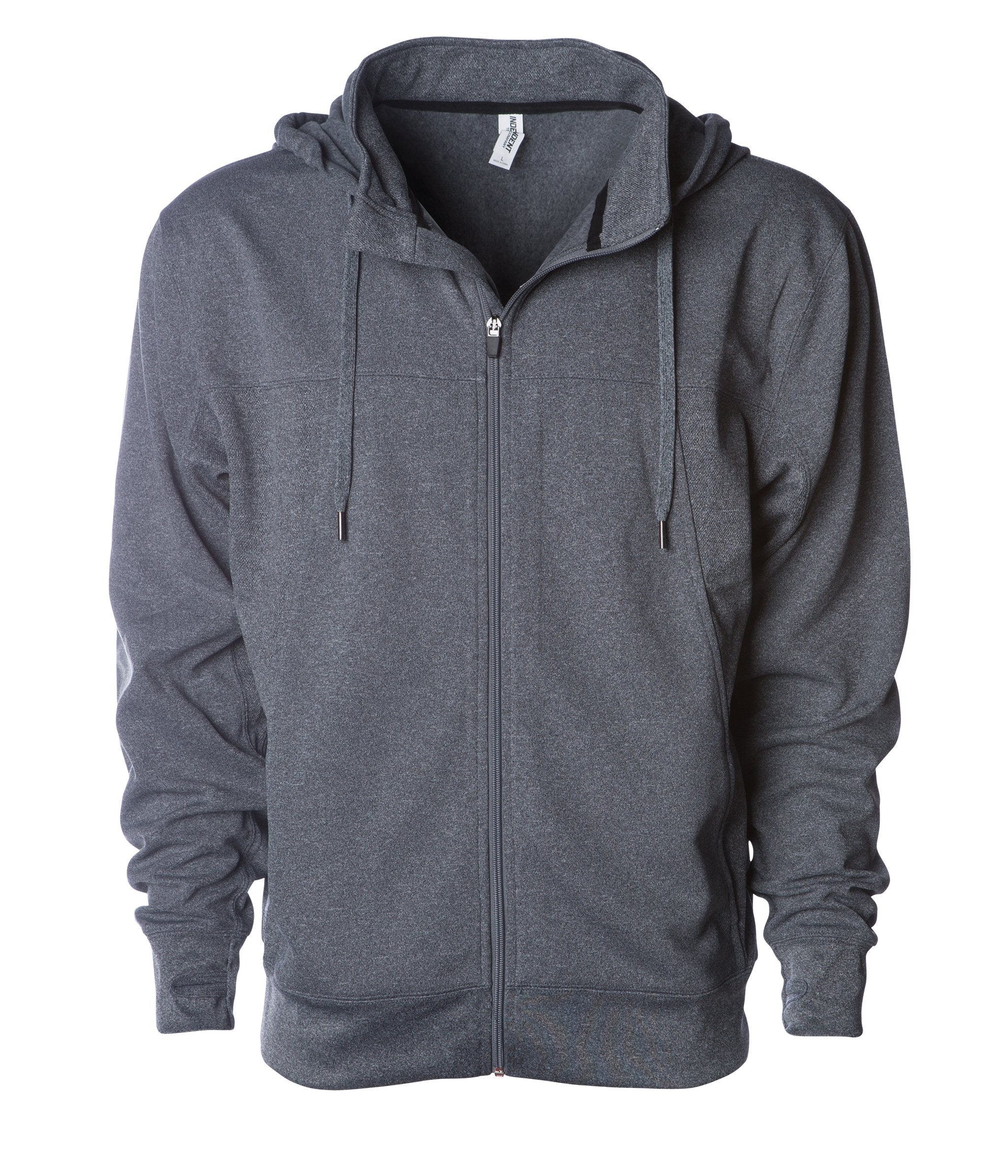 Men's Poly-Tech Zip Hooded Sweatshirt