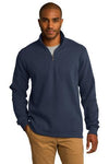 Port Authority® Slub Fleece 1/4-Zip Pullover. F295