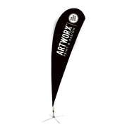 Teardrop Flag – product view 2