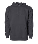 IND4000 Men's Heavyweight Hooded Pullover Sweatshirt in Charcoal Heather