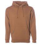 IND4000 Men's Heavyweight Hooded Pullover Sweatshirt in Saddle