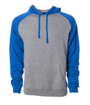 Raglan Hooded Pullover Sweatshirt