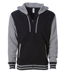 Unisex Heavyweight Varsity Zip Hood