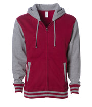 Unisex Heavyweight Varsity Zip Hood – product view 3