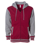 Unisex Heavyweight Varsity Zip Hood