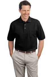 Port Authority® - Pique Knit Sport Shirt with Pocket - k420P – product view 4
