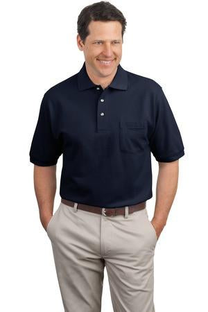 Port Authority® - Pique Knit Sport Shirt with Pocket - k420P – product view 1