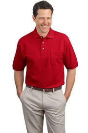 Port Authority® - Pique Knit Sport Shirt with Pocket - k420P – product view 8