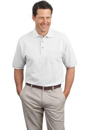 Port Authority® - Pique Knit Sport Shirt with Pocket - k420P – product view 11