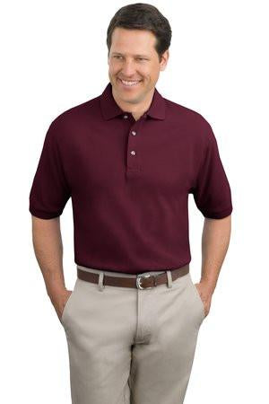 Port Authority K420 Heavyweight Cotton Pique Polo