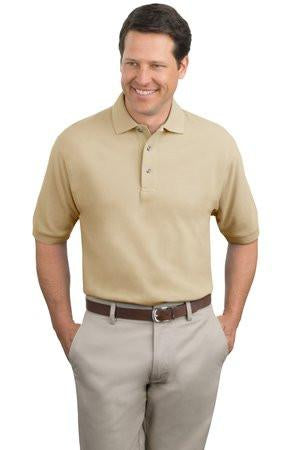 Port Authority K420 Heavyweight Cotton Pique Polo