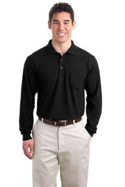 Port Authority® - Long Sleeve  Sport Shirt with Pocket - K500LSP – product view 1