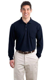 Port Authority® - Long Sleeve  Sport Shirt with Pocket - K500LSP – product view 3