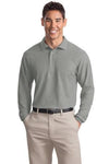 K500LS Port Authority Silk Touch Long Sleeve Pique