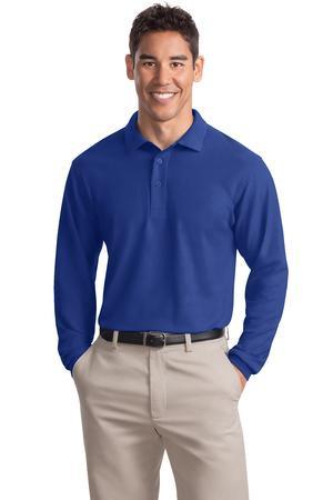 K500LS Port Authority Silk Touch Long Sleeve Pique