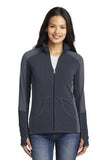 NEW Port Authority® Ladies Colorblock Microfleece Jacket. L230