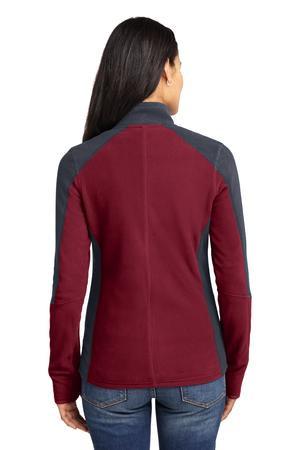 NEW Port Authority® Ladies Colorblock Microfleece Jacket. L230