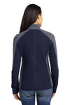 NEW Port Authority® Ladies Colorblock Microfleece Jacket. L230