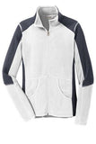 NEW Port Authority® Ladies Colorblock Microfleece Jacket. L230