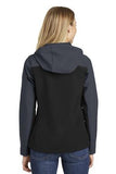Port Authority® Ladies Hooded Core Soft Shell Jacket. L335