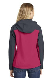 Port Authority® Ladies Hooded Core Soft Shell Jacket. L335