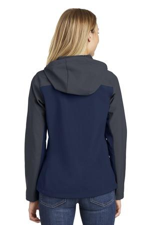 Port Authority® Ladies Hooded Core Soft Shell Jacket. L335